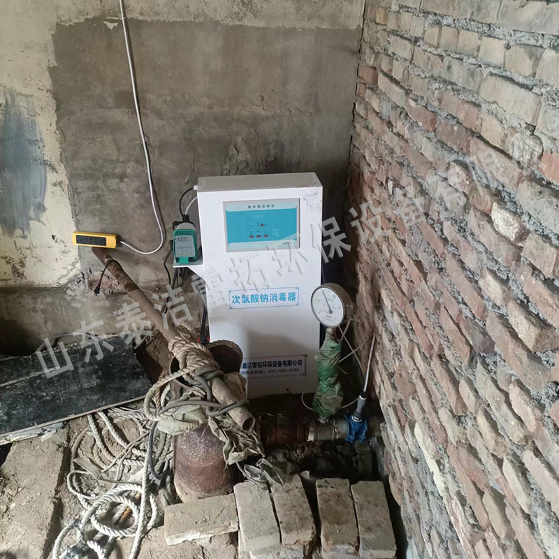 次氯酸鈉消毒器處理農(nóng)村飲用水