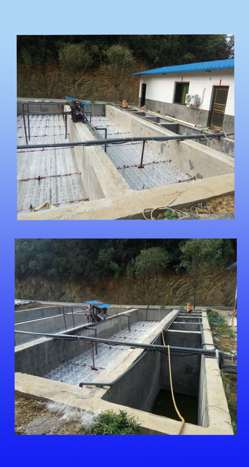 湖南某養(yǎng)殖場施工現(xiàn)場